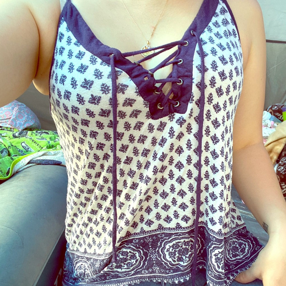 Racerback Tie Up Tank